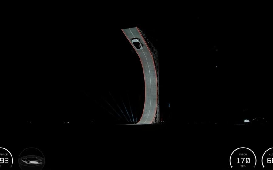 Relive Tesla's ridiculous(ly fun) Roadster stunt show