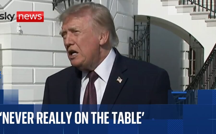Trump rules out diesel export ban ahead of Alabama visit