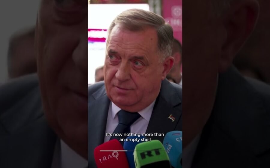 Bosnian Serb leader says Bosnia is ‘dead’ ahead of election