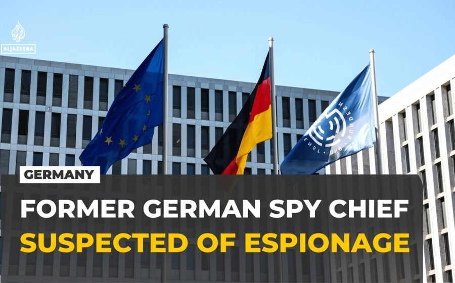 Former German intelligence chief remanded over spying claims
