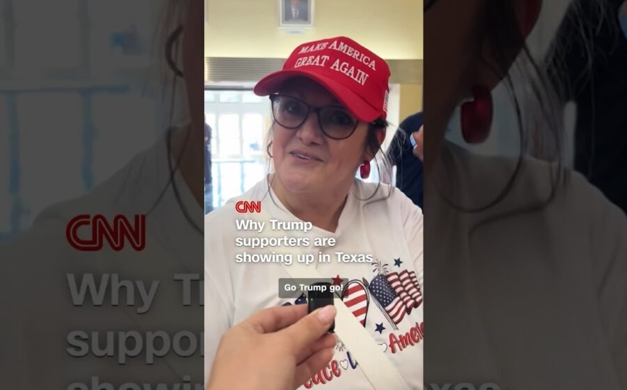 Why Trump supporters are showing up in Texas