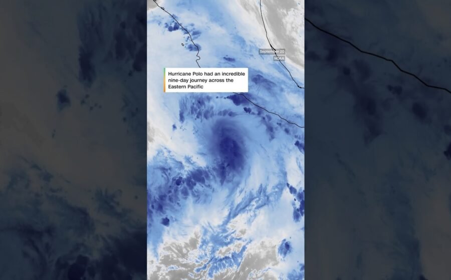 Hurricane Polo’s long, intense life