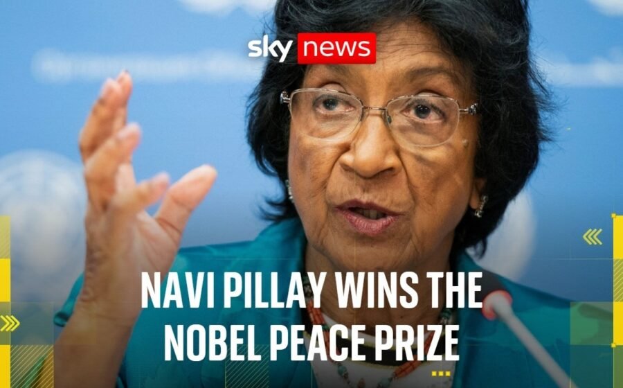 Navi Pillay awarded the 2026 Nobel Peace Prize