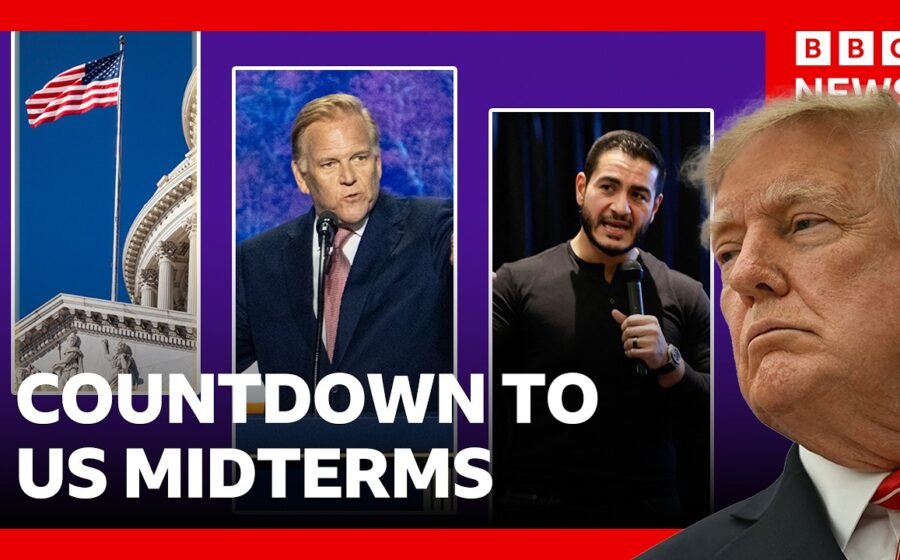 The challenges for Donald Trump in New York, Michigan and Maine ahead of the US midterms | BBC News
