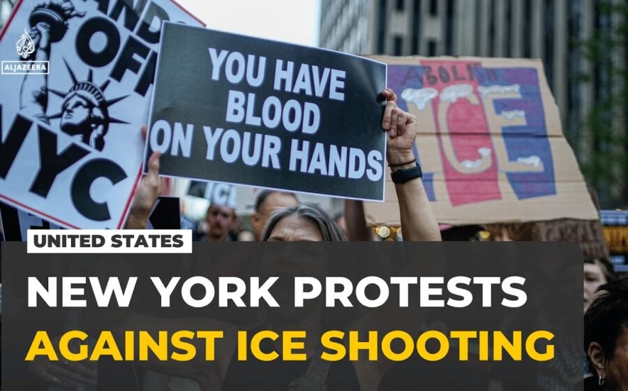 ICE agents open fire on car with five-year-old inside in New York as protests erupt