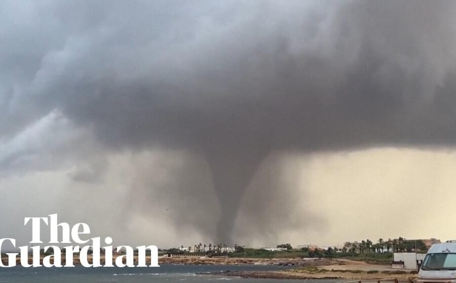Powerful tornado in western Sicily leaves trail of devastation