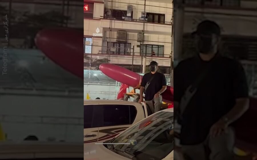 Iran parades Shahed drones through capital | AJ #shorts