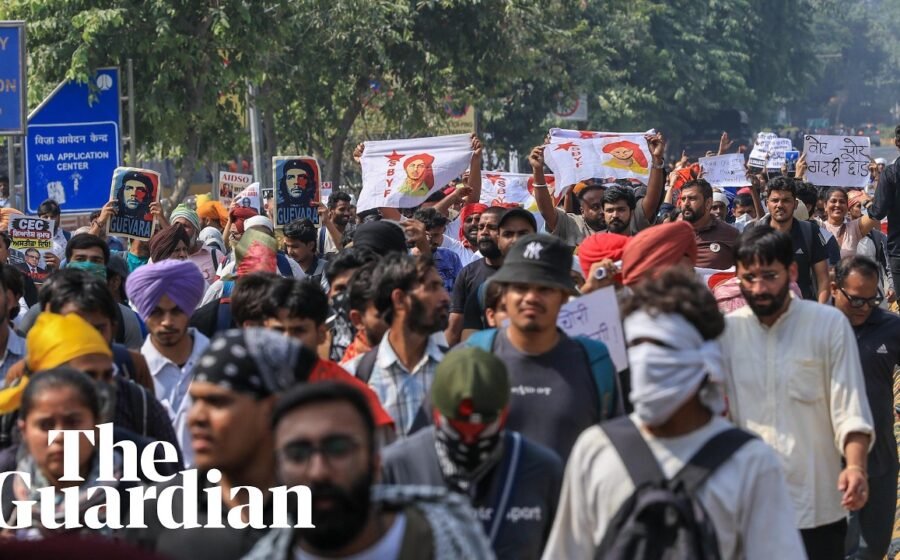 Police detain anti-government ‘Cockroach’ party leader amid Delhi protests