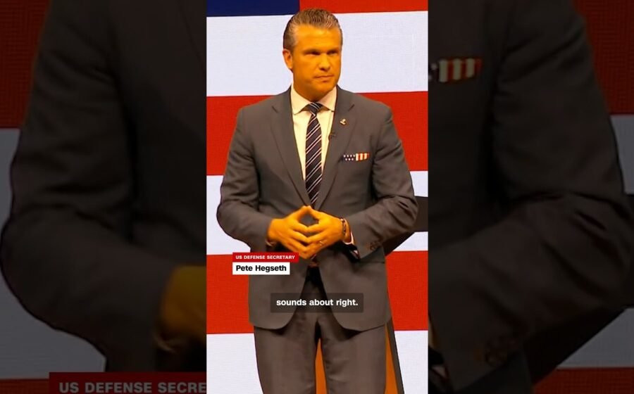 Hegseth speaks at Quantico