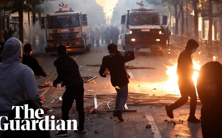 Anti-government student protests in Albania turn violent