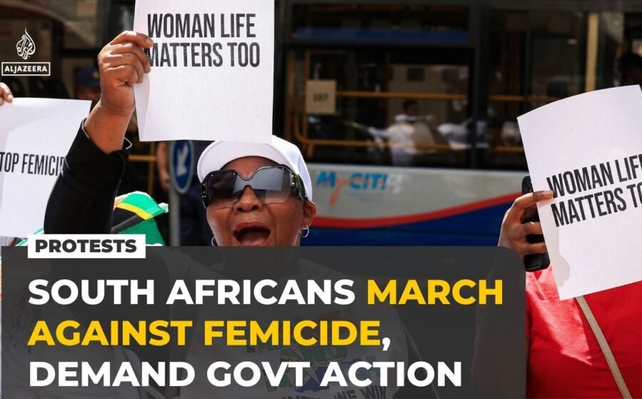 South Africa protests demand action against femicide as bodies of 11 women found