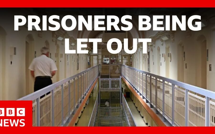 Hundreds of UK prisoners being let out as new early release scheme starts | BBC News
