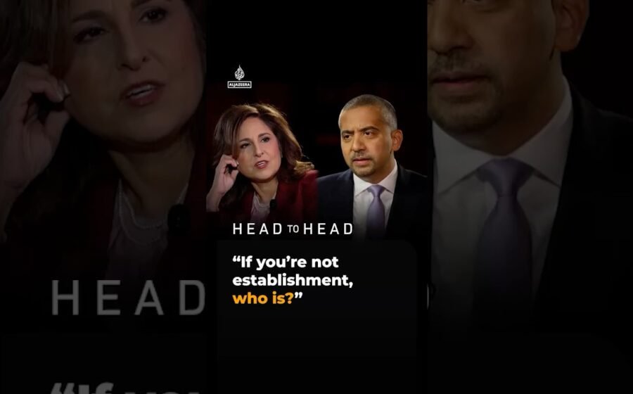 "If you’re not establishment, who is?" Neera Tanden and Mehdi Hasan | Head to Head #shorts
