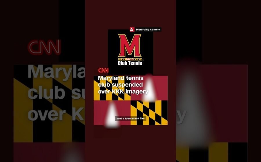 Maryland tennis club suspended over KKK imagery