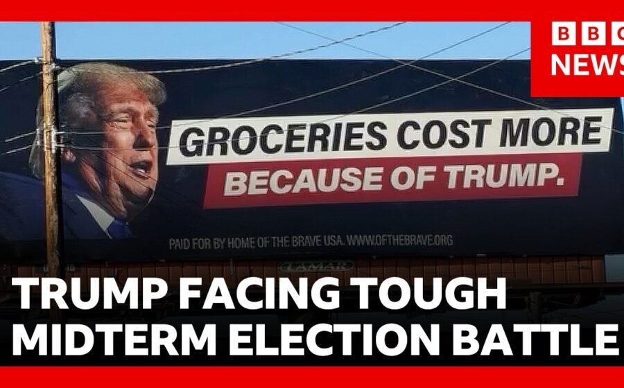 Voters turn on Trump over rising prices ahead of midterm elections | BBC News