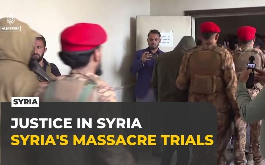 Syria sentences three men to death over coastal massacres