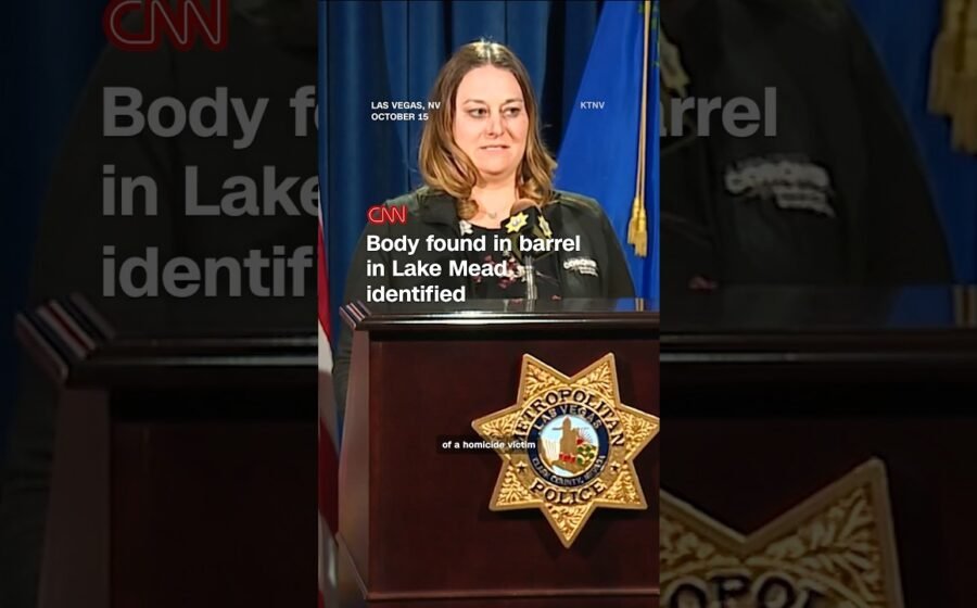 Body found in barrel in Lake Mead identified