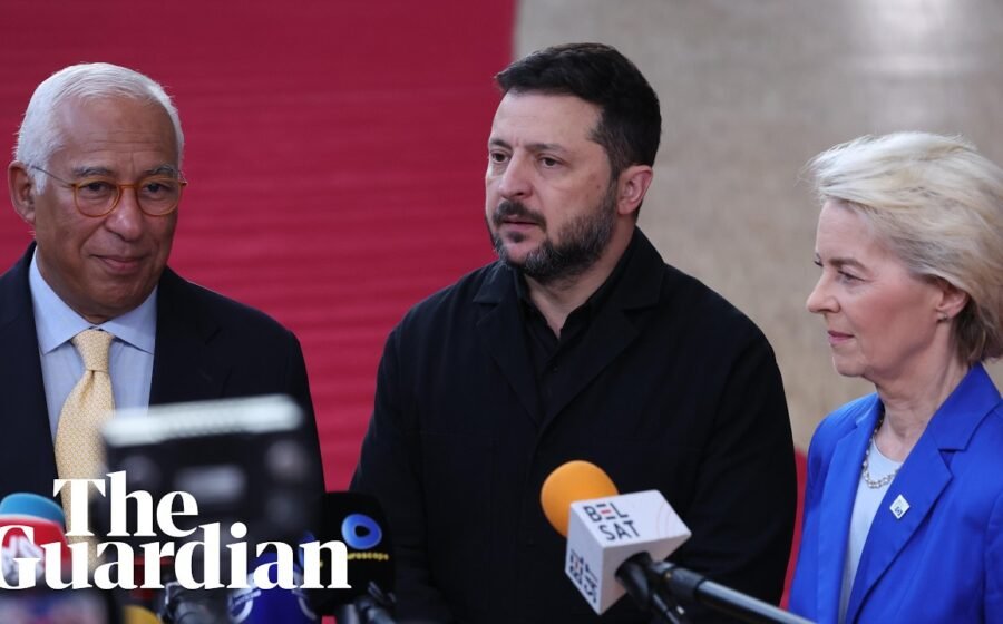 Zelenskyy thanks ‘real leaders’ at EU summit for their support
