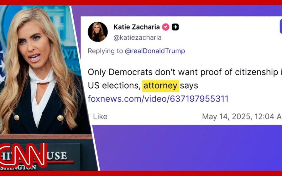 WH press secy. Zacharia failed bar exam, still calls herself lawyer