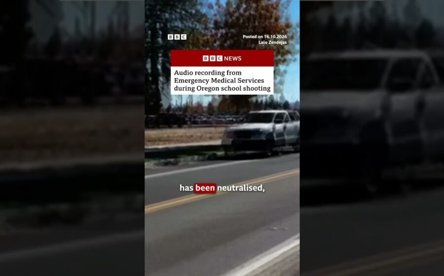 Audio recording from Emergency Medical Services during Oregon school shooting. #BBCNews