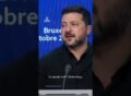 Ukraine president targets Trump, Putin at EU summit | AJ #shorts