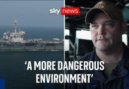 Sky News joins U.S. Navy near Strait of Hormuz