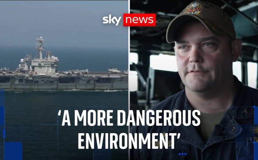 Sky News joins U.S. Navy near Strait of Hormuz