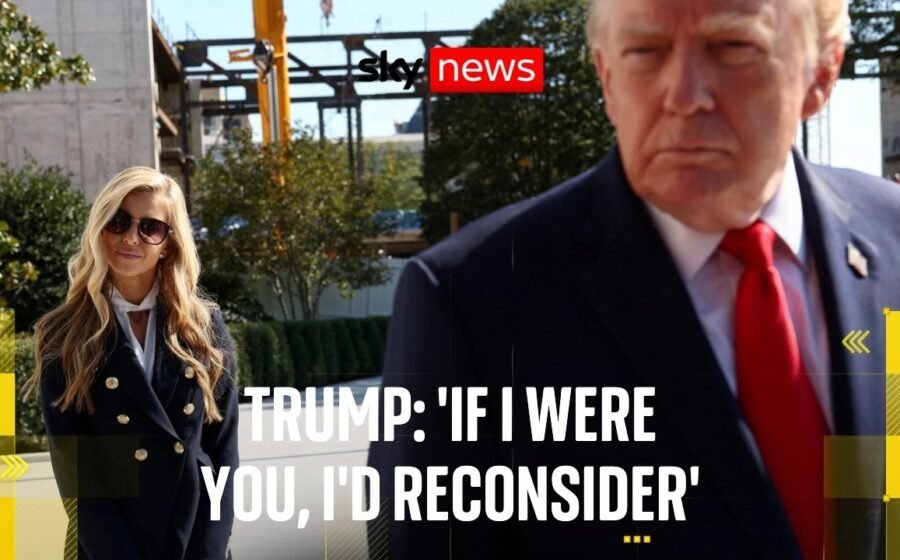 BREAKING: Trump tells Katie Zacharia to consider standing down as Press Secretary