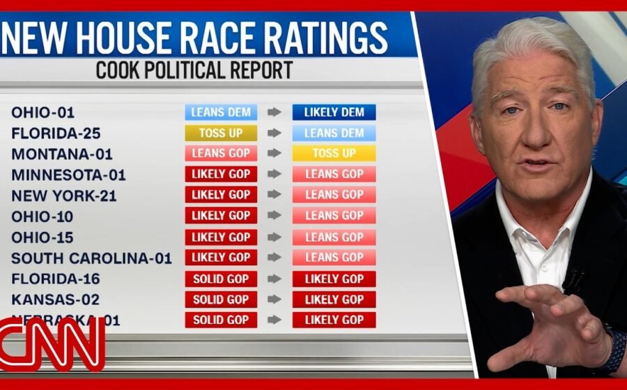 11 more House races shift towards Dems: John King reacts