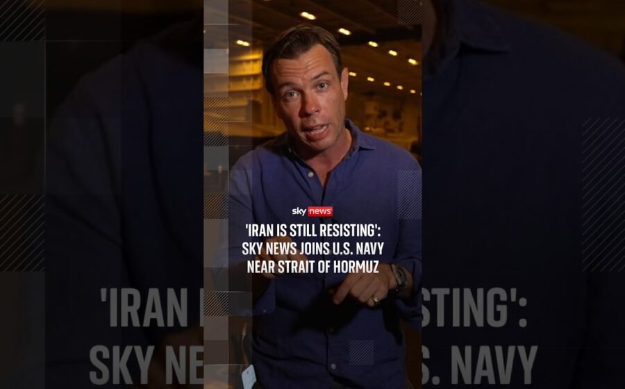 ‘Iran is still resisting’: Sky News joins US navy near Strait of Hormuz