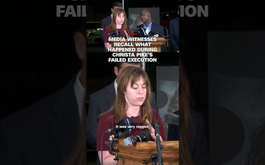 Media witnesses recall what happened during Christa Pike’s failed execution