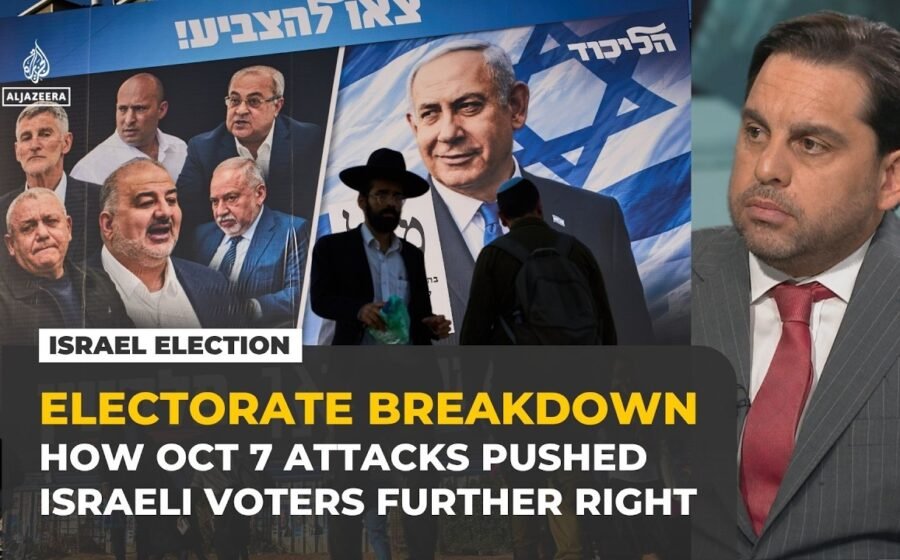 Israeli voters have radicalised further since October 7, analyst says