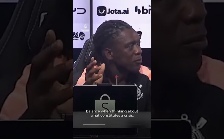 Clarence Seedorf calls out genocide in first Corinthians press conference | AJ Shorts