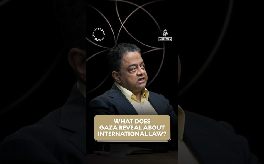 Is there a double standard in international law when it comes to Gaza? #DohaDebates