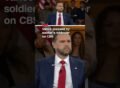 Vance pressed by soldier’s widower on CBS