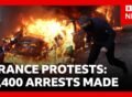 Macron calls for ‘calm and order’ after weekend of protests and disorder in France | BBC News