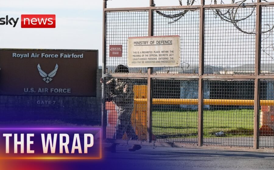 Dual UK-Iranian national arrested over RAF Fairford incident | The Wrap with Gillian Joseph