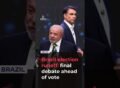 Brazil’s Lula and Flávio Bolsonaro face final debate two days before runoff