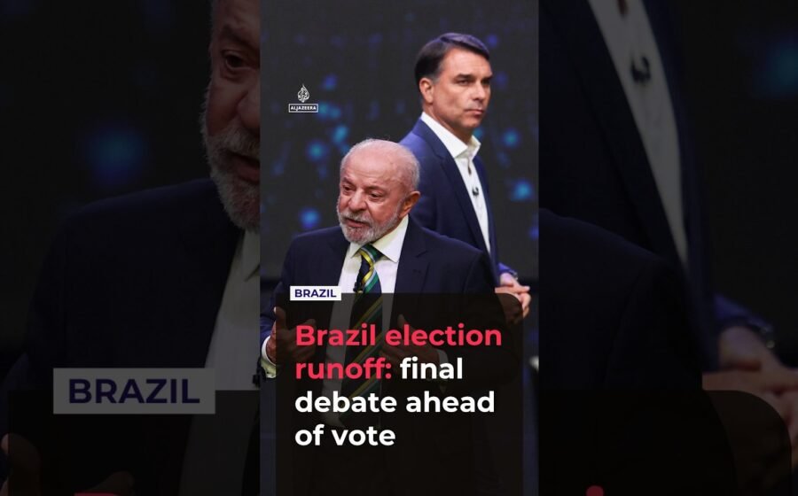 Brazil’s Lula and Flávio Bolsonaro face final debate two days before runoff