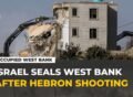 Israel imposes full closure of occupied West Bank after Hebron shooting kills two soldiers