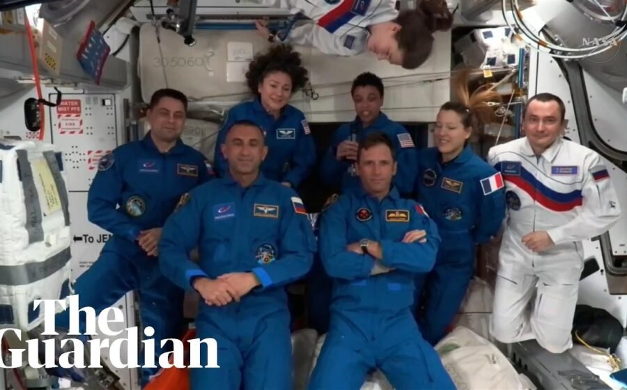 First Black female space commander gives update from international space station