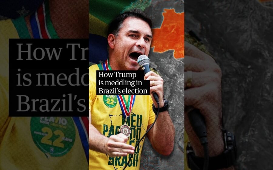 How Trump is meddling in Brazil’s election