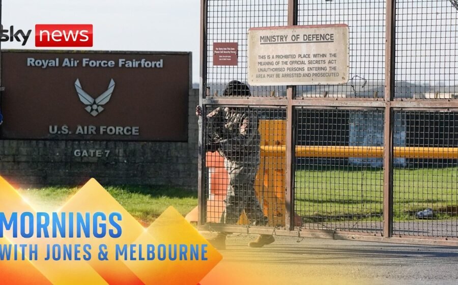 Counter terror police arrest UK-Iranian national over RAF Fairford investigation | Mornings