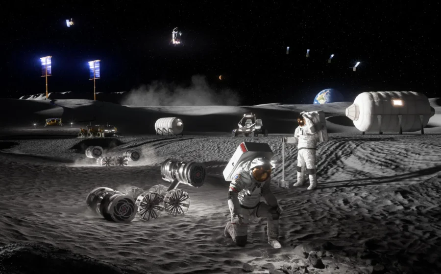 NASA is searching for hidden caves to build its first Moon base
