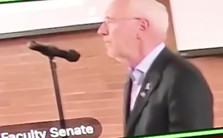 Exclusive video shows Cornell University Faculty Senate meeting