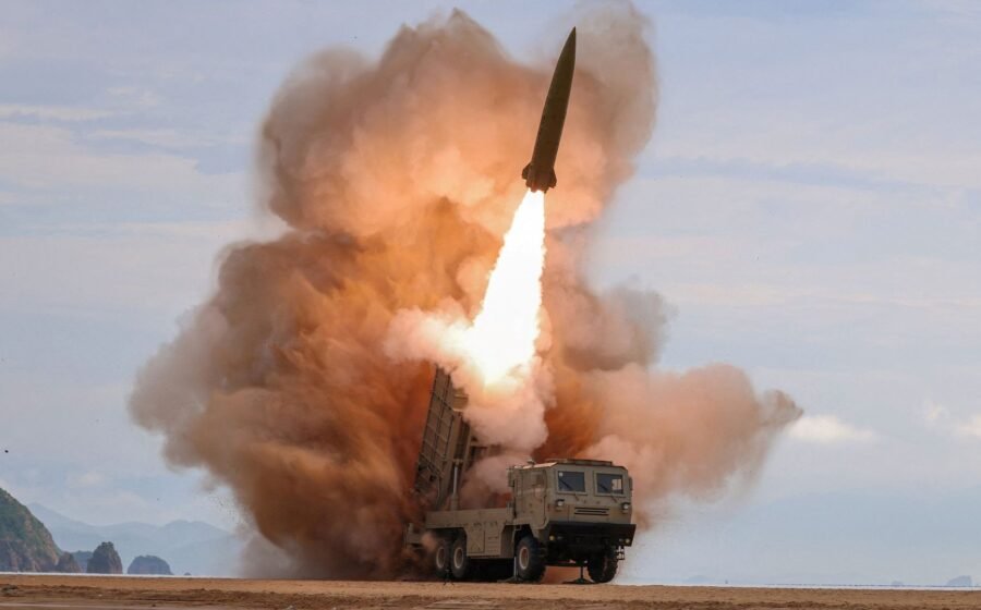 North Korea 'fires ballistic missile' after Seoul demands apology