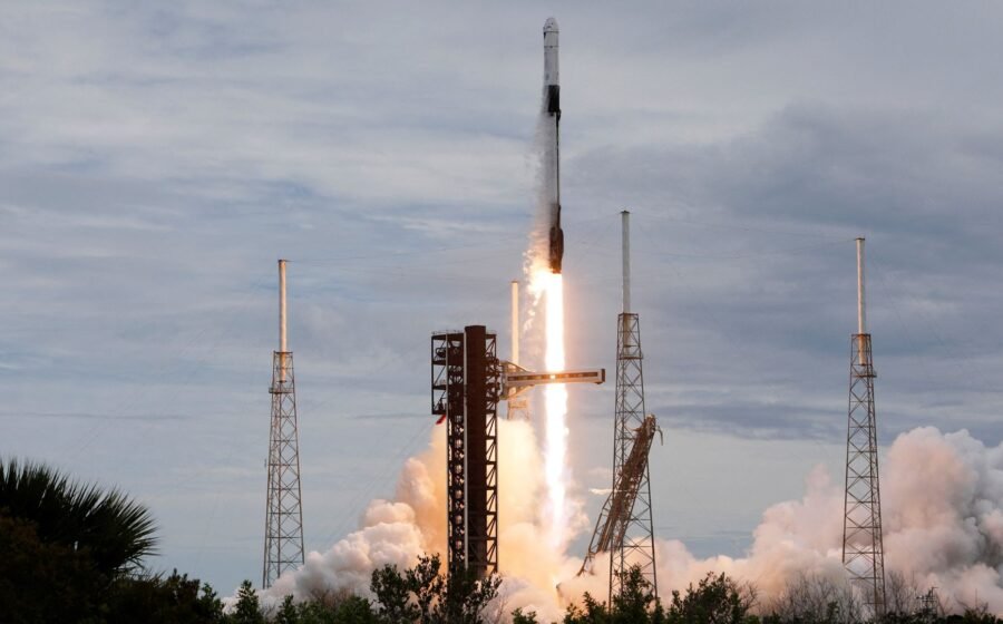SpaceX flight led by first black female commander sets US speed record