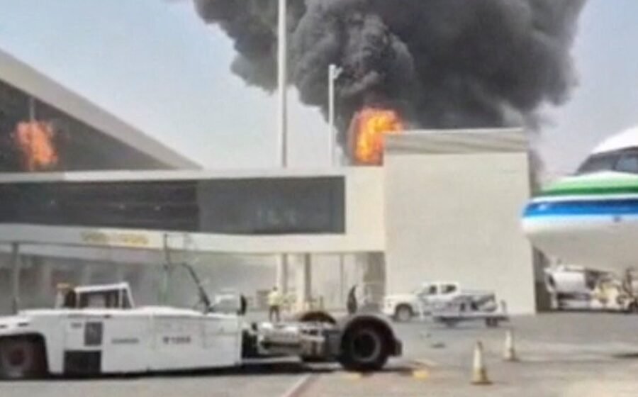 Three killed in Houthi-claimed strikes on Saudi Arabian airport
