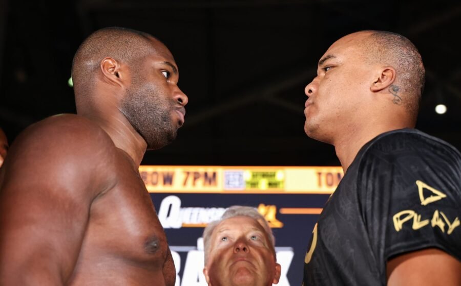 Dubois and Wardley both career heaviest for heavyweight title rematch