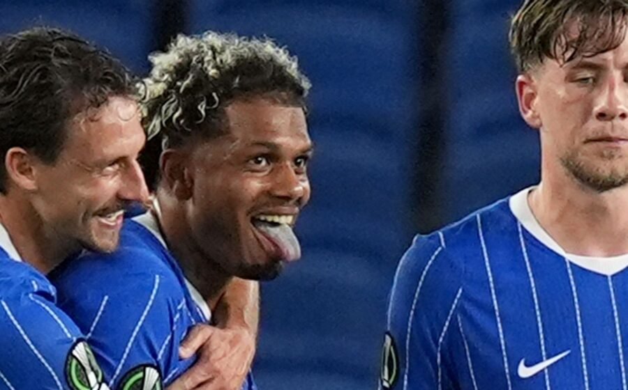 Rutter scores twice as Brighton win big in Conference League